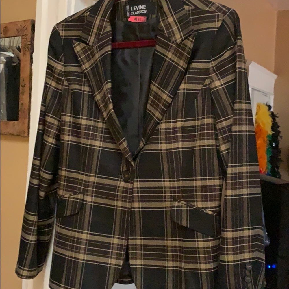 Plaid Jacket